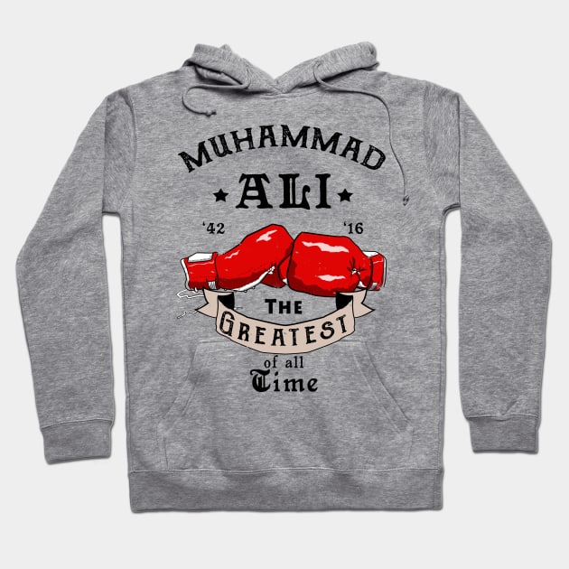 OTE Ali the greatest Hoodie by OwnTheElementsClothing